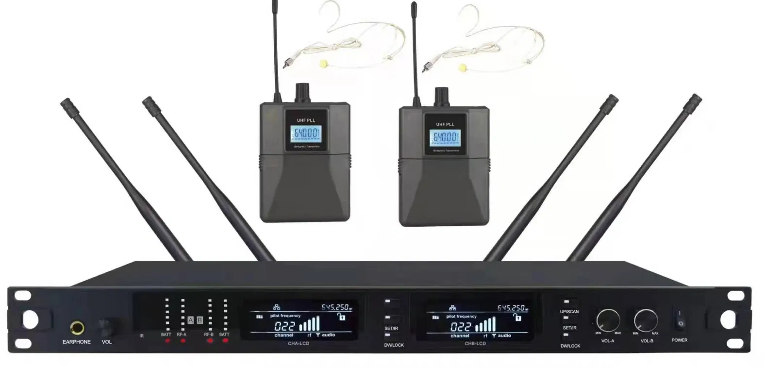 Noise Locked Pilot Tone Locked Outdoor Performance Headset Professional Microphone