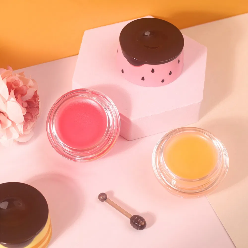 Fruit Strawberry Honey Wax Lip Balm Sleeping Kids Lip Mask Supplier