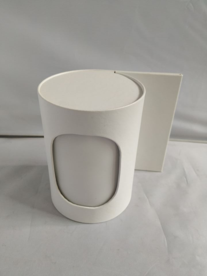 Wood Can Shape Napkin Dispenser with Menu Holder