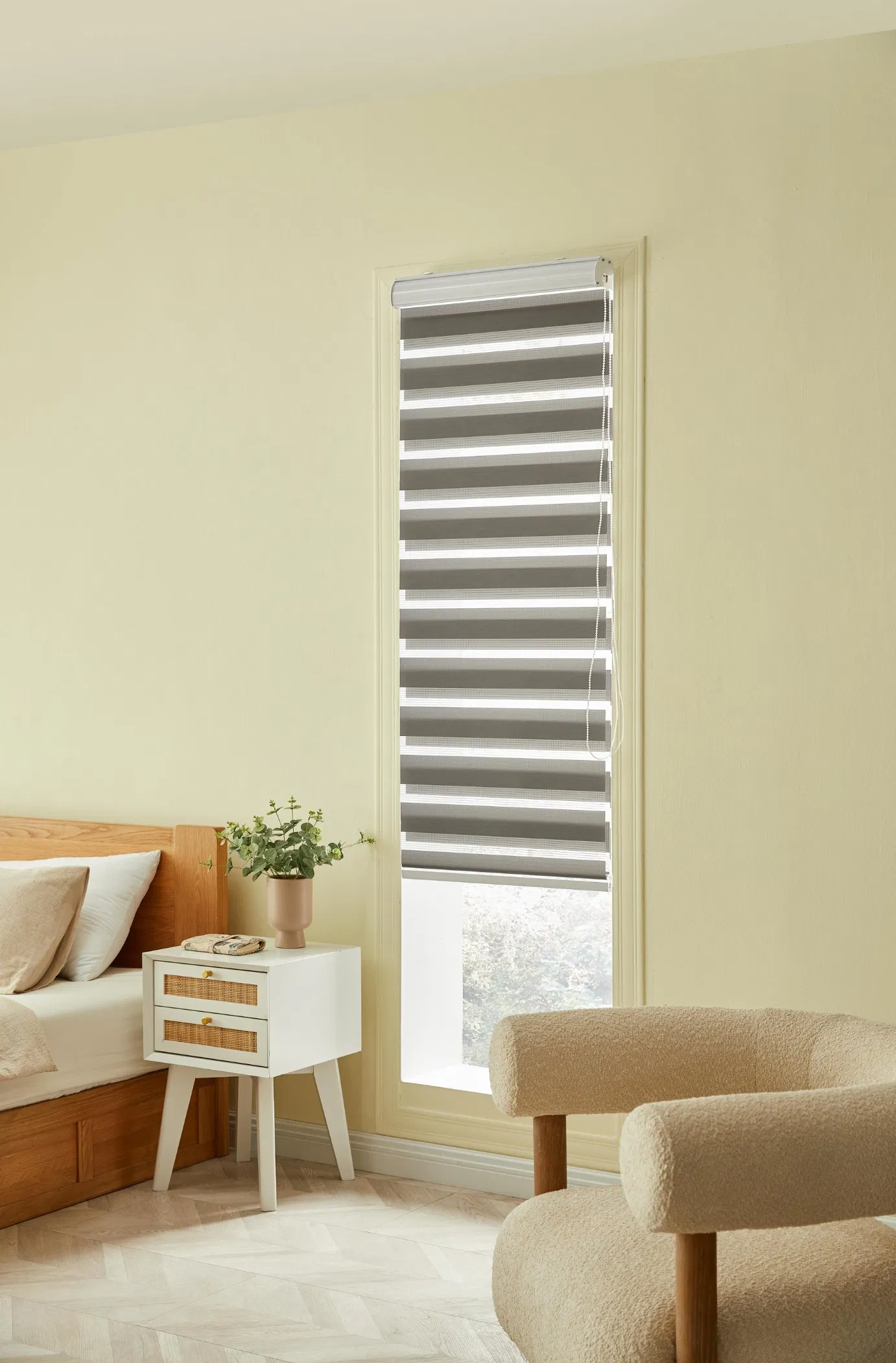 Casual Light Filtering Dual Shades/Day and Night Blind/ Zebra Blind/Dual Blind