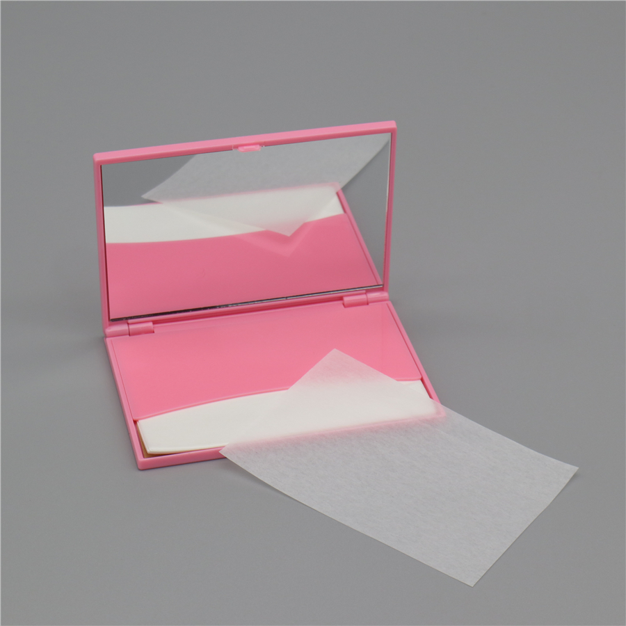 Oil Blotting Paper with Mirror Package