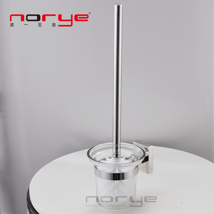 Набор для чистки унитаза со стальным держателем