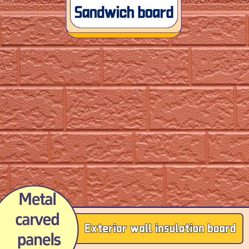 Steel Composite Insulation Panel for Optimal Energy Efficiency Solutions Decorative Wall Panels