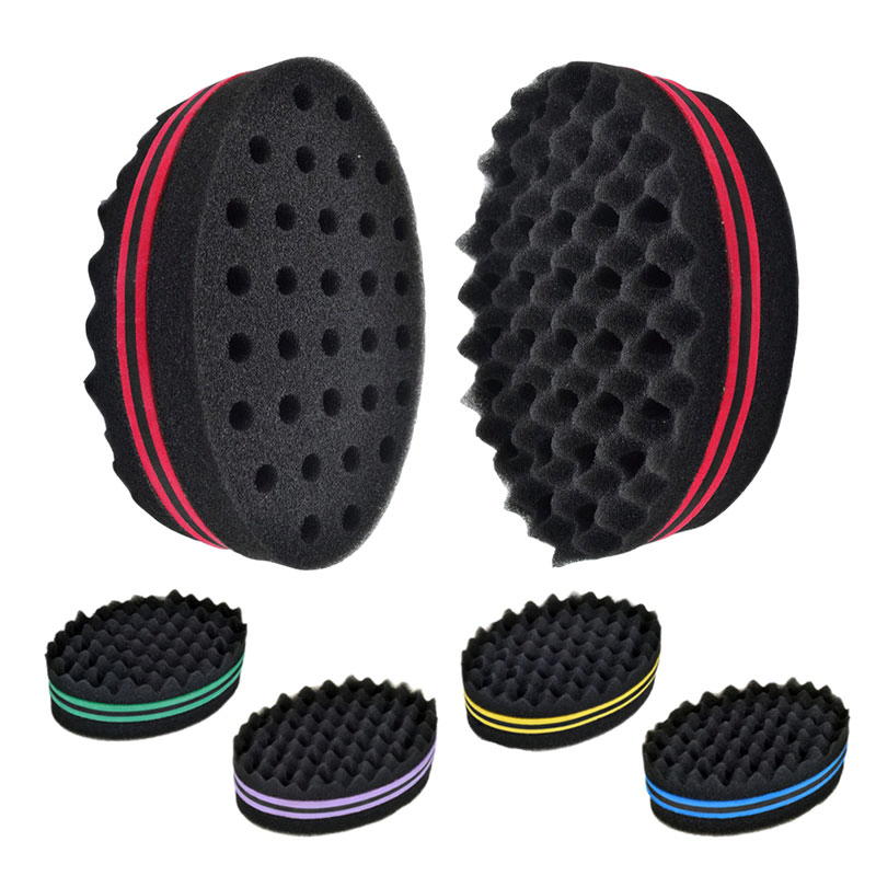 Custom Wave-Shaped Sponges for Hair Sponge Twist Curl Sponge