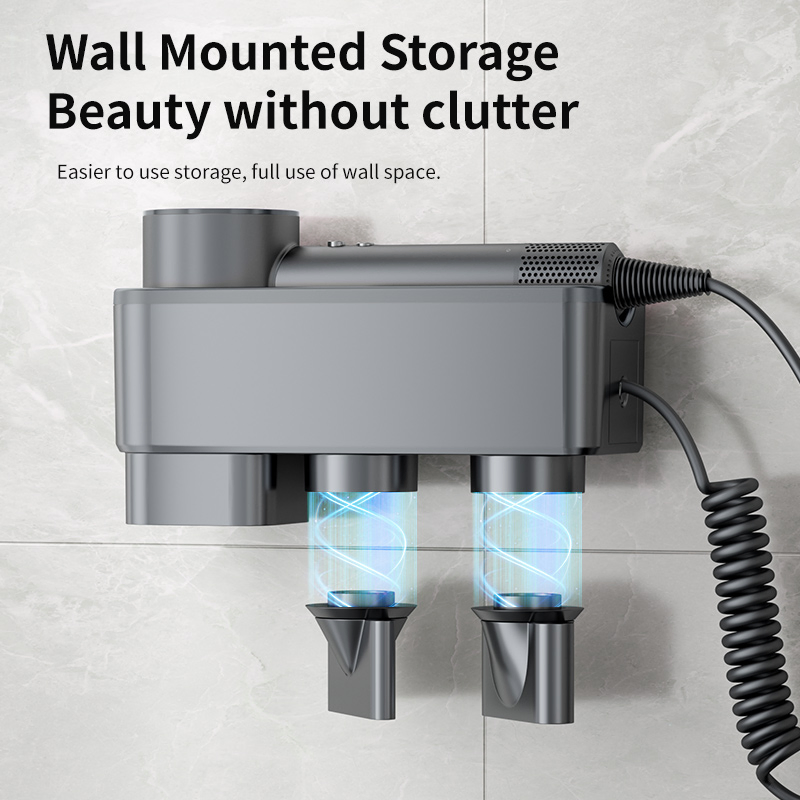 Wholesale Smart Home Wall-Mounted Hair Dryer One-Touch Temperature Control Button Control of Wind Speed Safe Operation