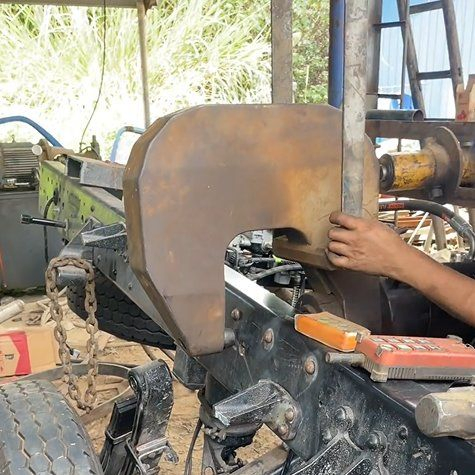 Specialized Frame Rivet Machine for Truck Chassis Assembly