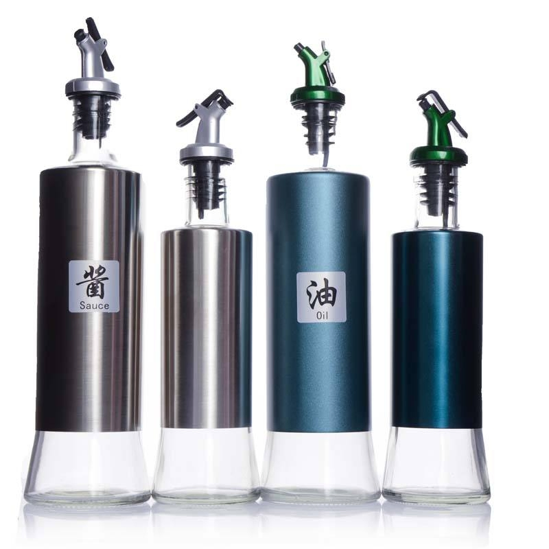 High Quality 500ml Olive Oil Sprayer Dispenser Glass Bottle for Cooking