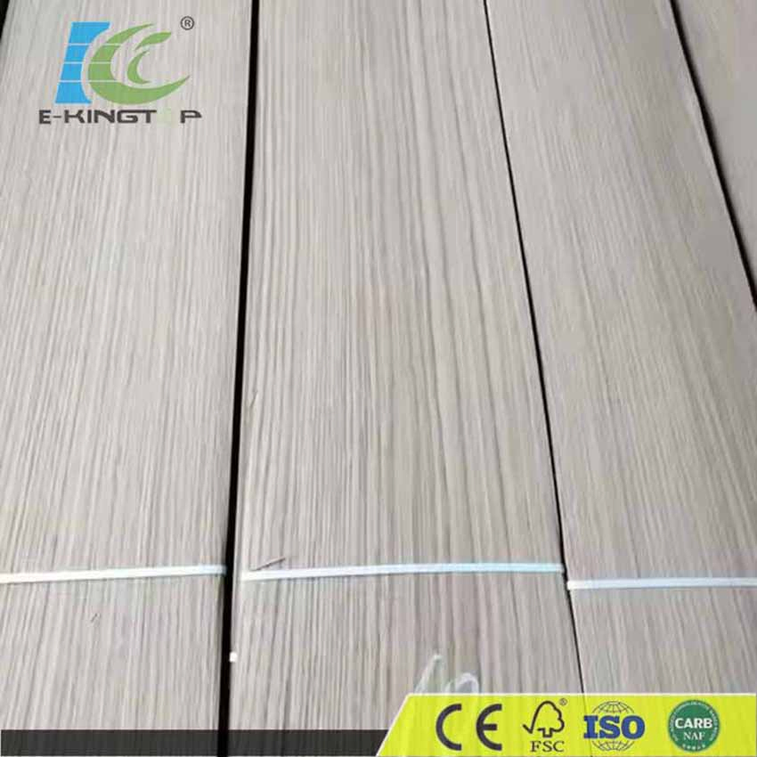 Factory Price Natural Wood Oak Veneer Straight Line 0.5mm with High Quality