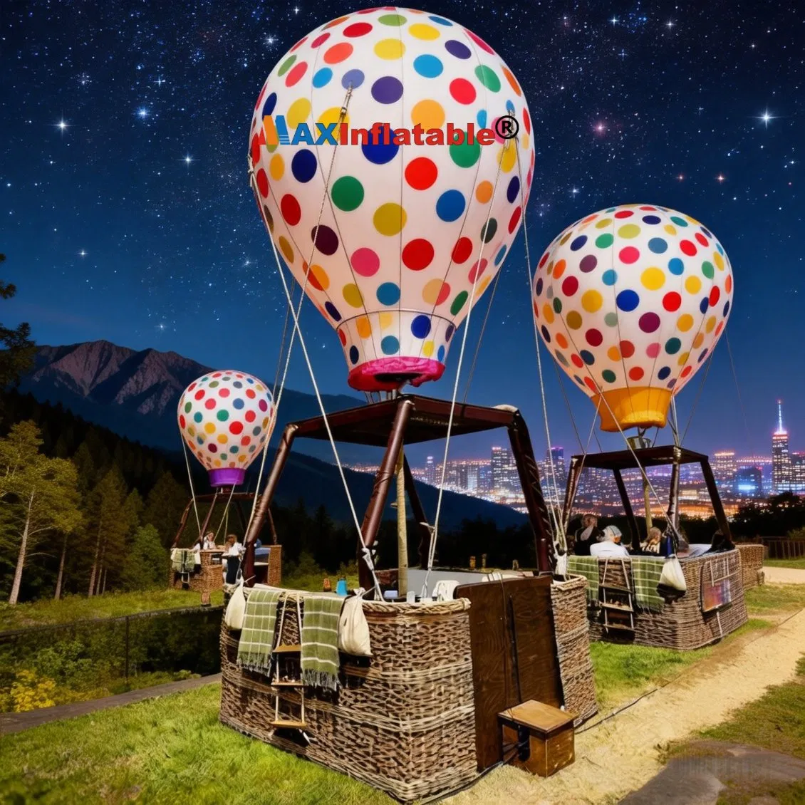 Unique Hot Air Balloon Restaurant Decorations for Creative Settings