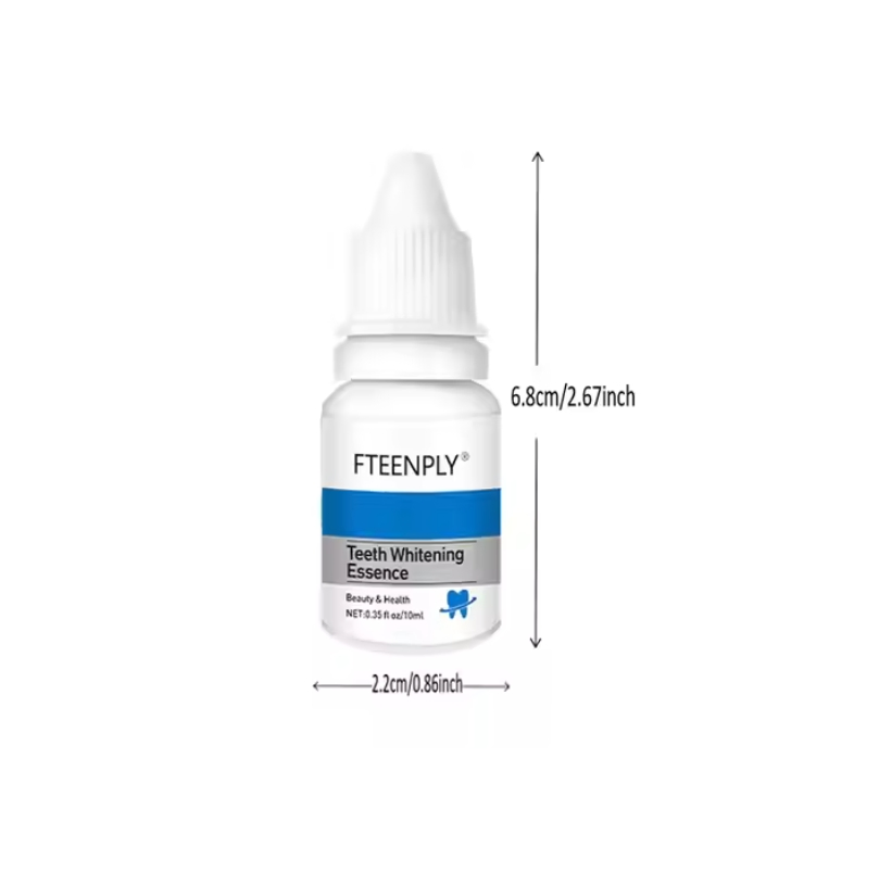 Dental Cleansing Liquid Dental Care Powerful Anti-Yellow Smoke Dental Essence Cleaning Black Teeth and Yellow Teeth Tea Stains Mint Tooth Wash Serum