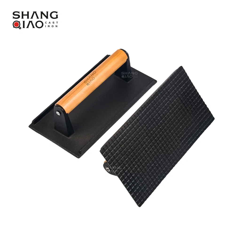 BBQ Hamburger Bacon Heavy Duty Press Grill Press Cast Iron Steak Weight