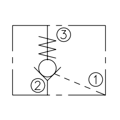 Гидравлический обратный клапан ZPC10-30 с пилотным управлением