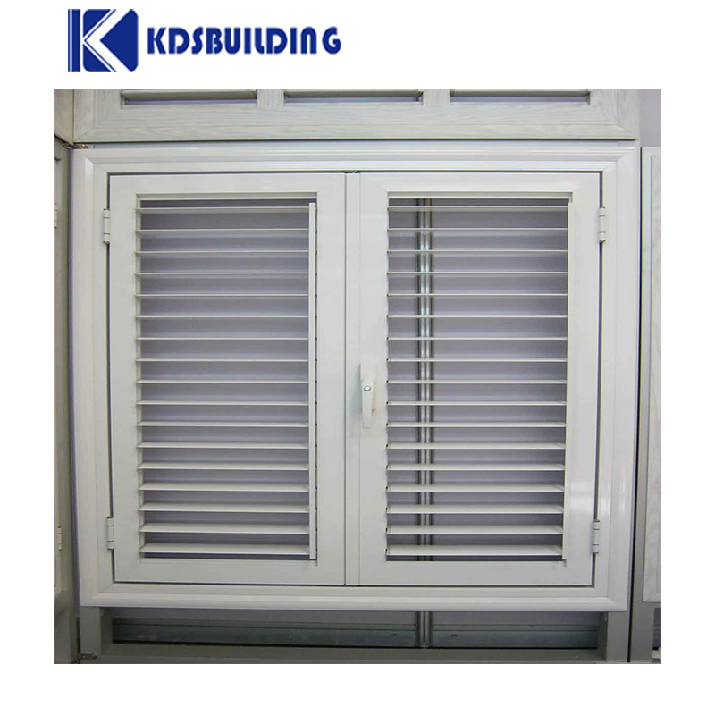 Outside Material Window Aluminum Exterior Storm Protection Shutter Aluminum Wall Louvers