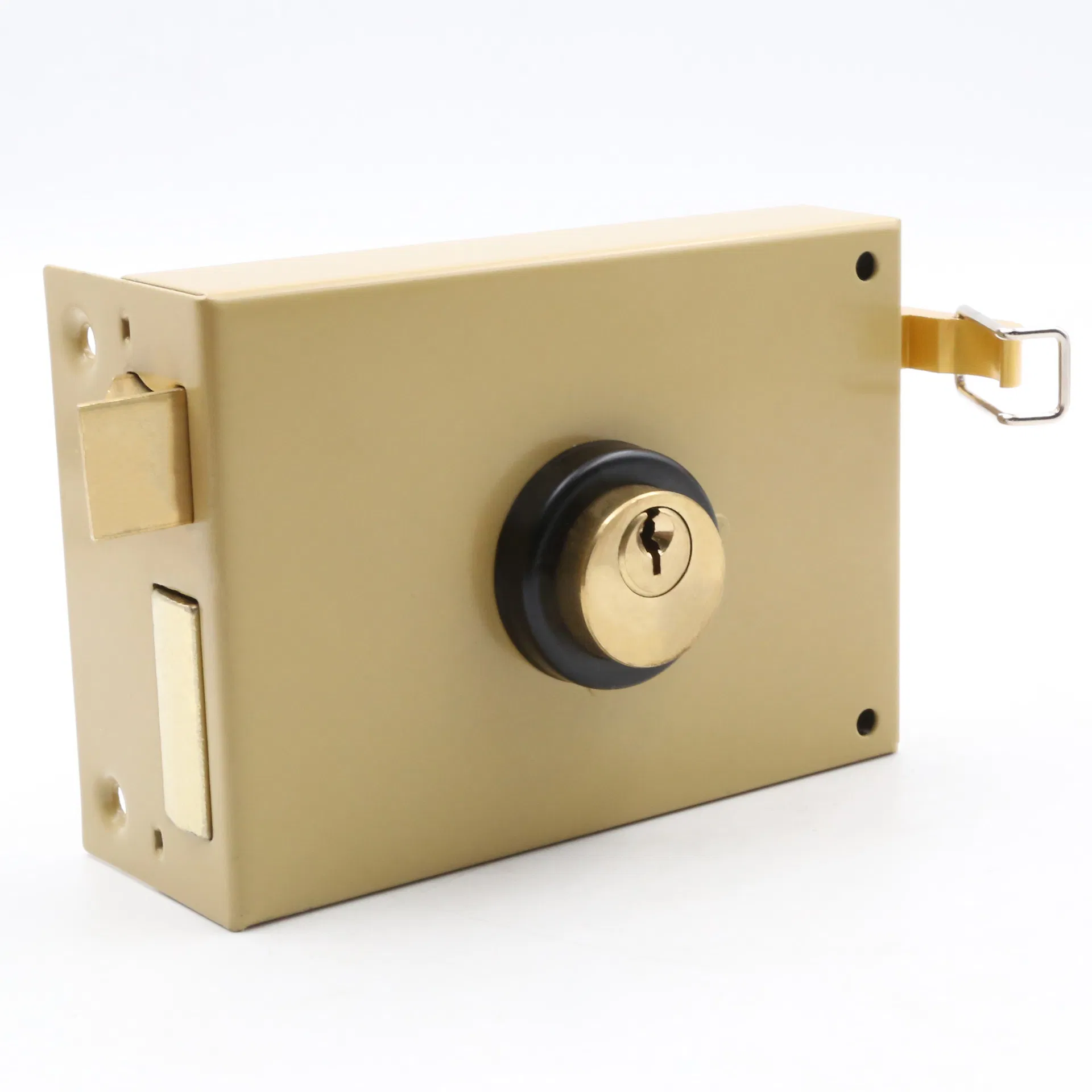 Mortise Latch Brass Cylinder Lock Body Middle East Steel Iron Door Rim Lock