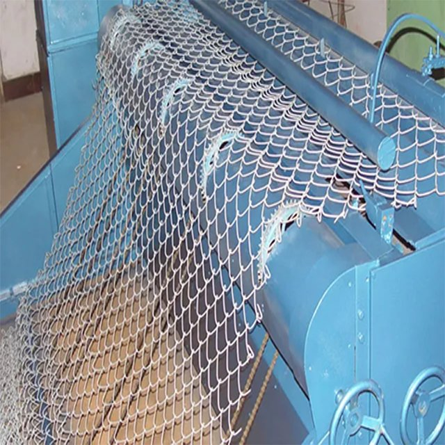 Security Fence for School Playground & Soccer Field Outdoor PVC Coated Garden Galvanized Chain Link for Farm Use