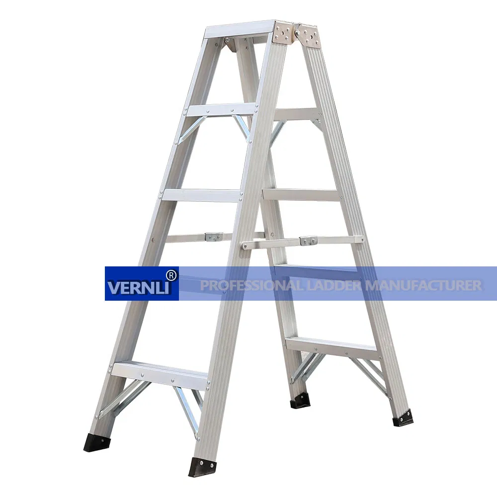 Aluminum Double Sided A Shape 10 Step Ladder