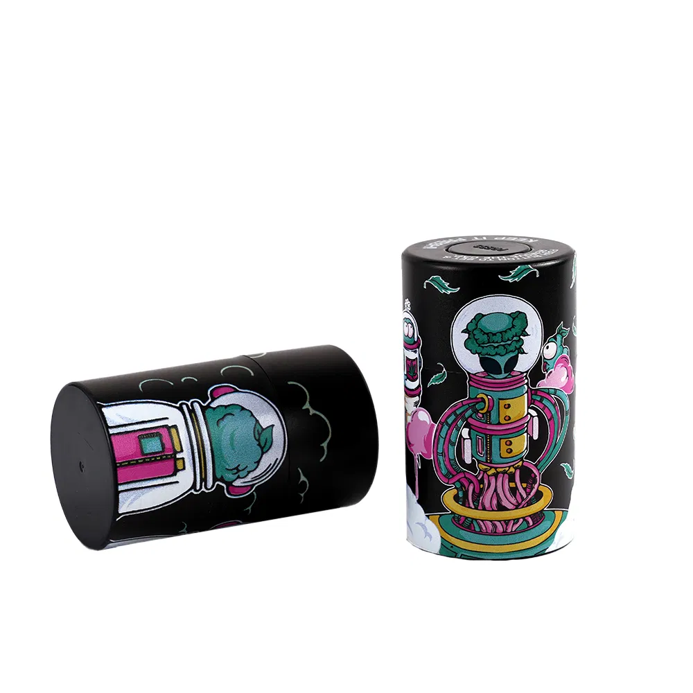 Dampproof Smell Proof Plastic Airtight Tobacco Stash Box Jar for Smoking