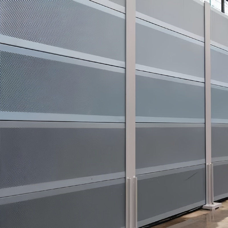 Micropore Outdoor Sound Barrier Walls Commercial Sound Proof Noise