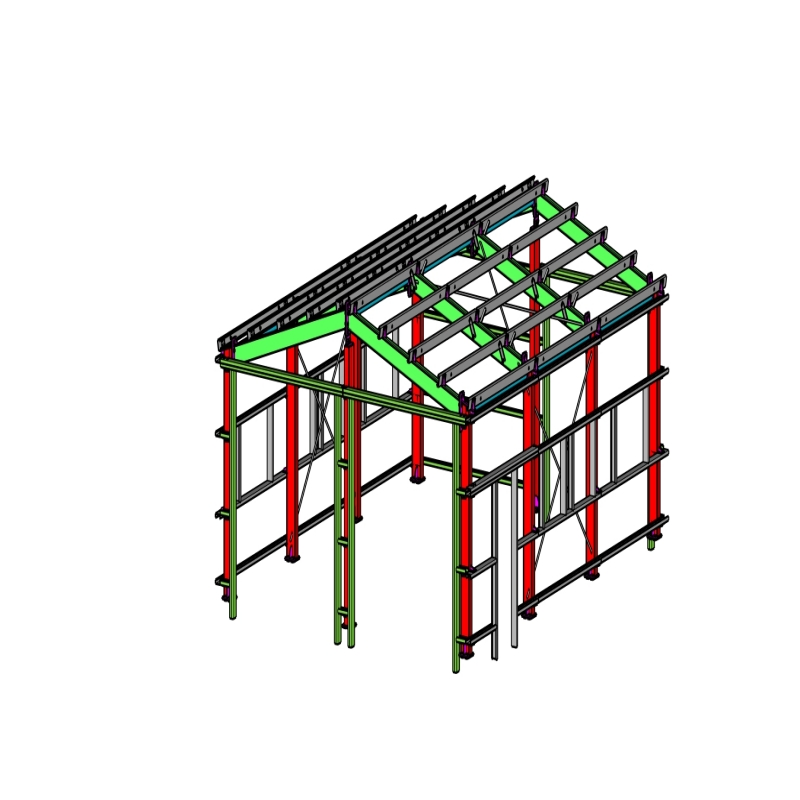 Prefabricated Steel Structure Building Customized Professional Design Steel Structure Shed