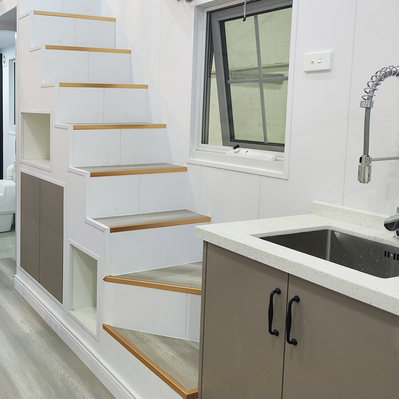 Tiny House on Wheels for Single Family Prefab Modular House Mini Modular Homes Cabins