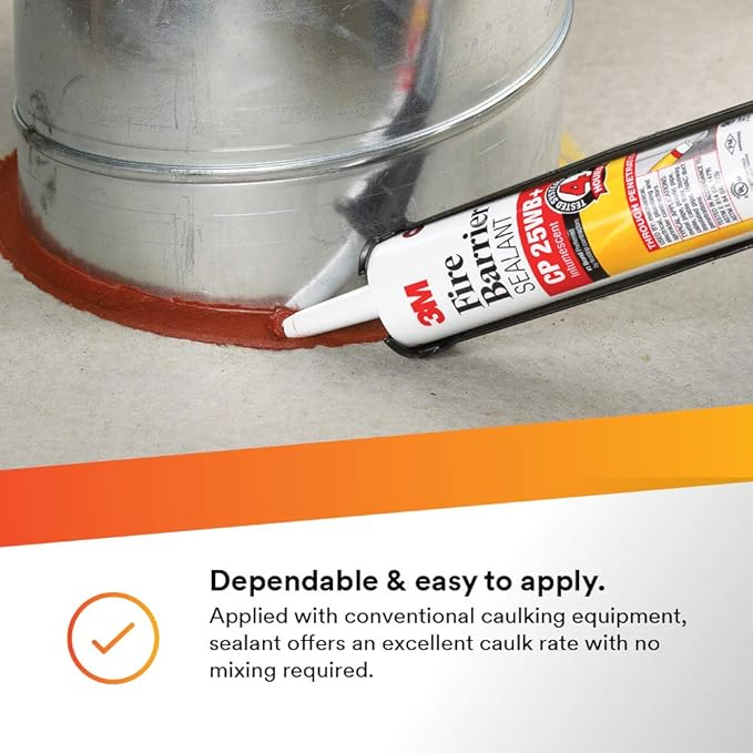 Water Tight Cement Sealant with 3m Fire Barrier Properties