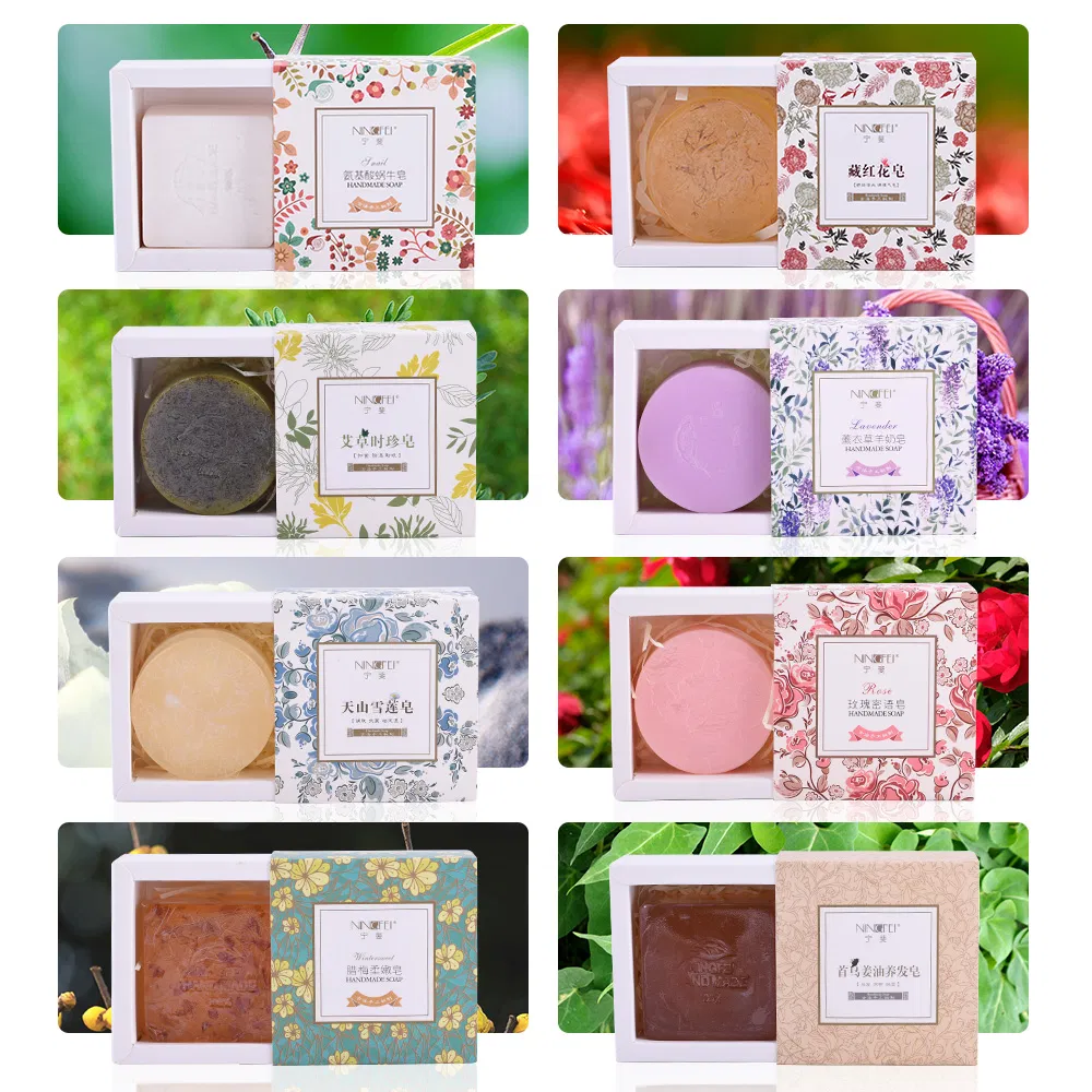 Organic Handmade Soap Bars for Gentle Cleansing and Moisturizing