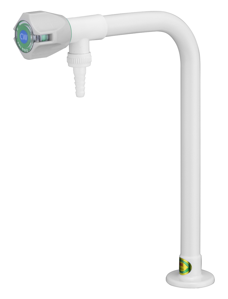 Лабораторный кран PP ультра-чистый, термостатический