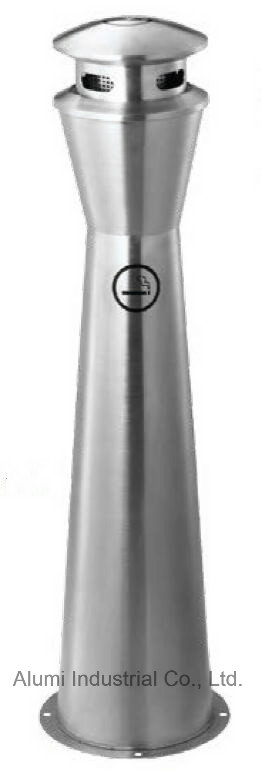Стальная пепельница-стойка AL466