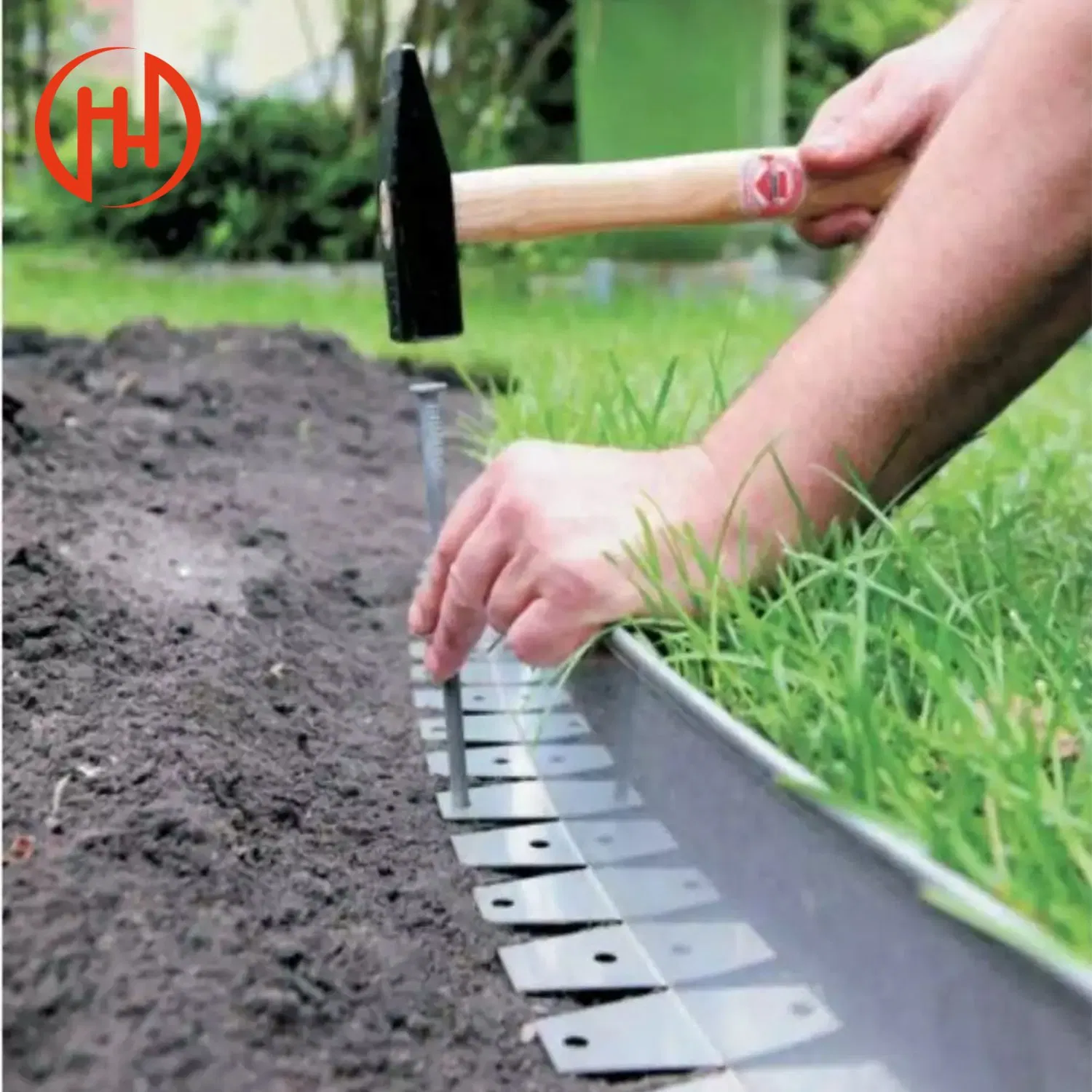 Wholesale Aluminum Lawn Edge Easy Bending Metal Landscape Borderaluminum Garden Edging