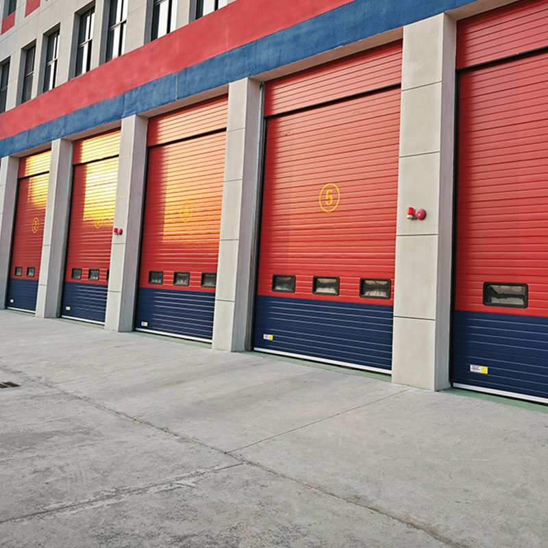 Modern Design Electric Sectional Commercial Automatic Industrial Door