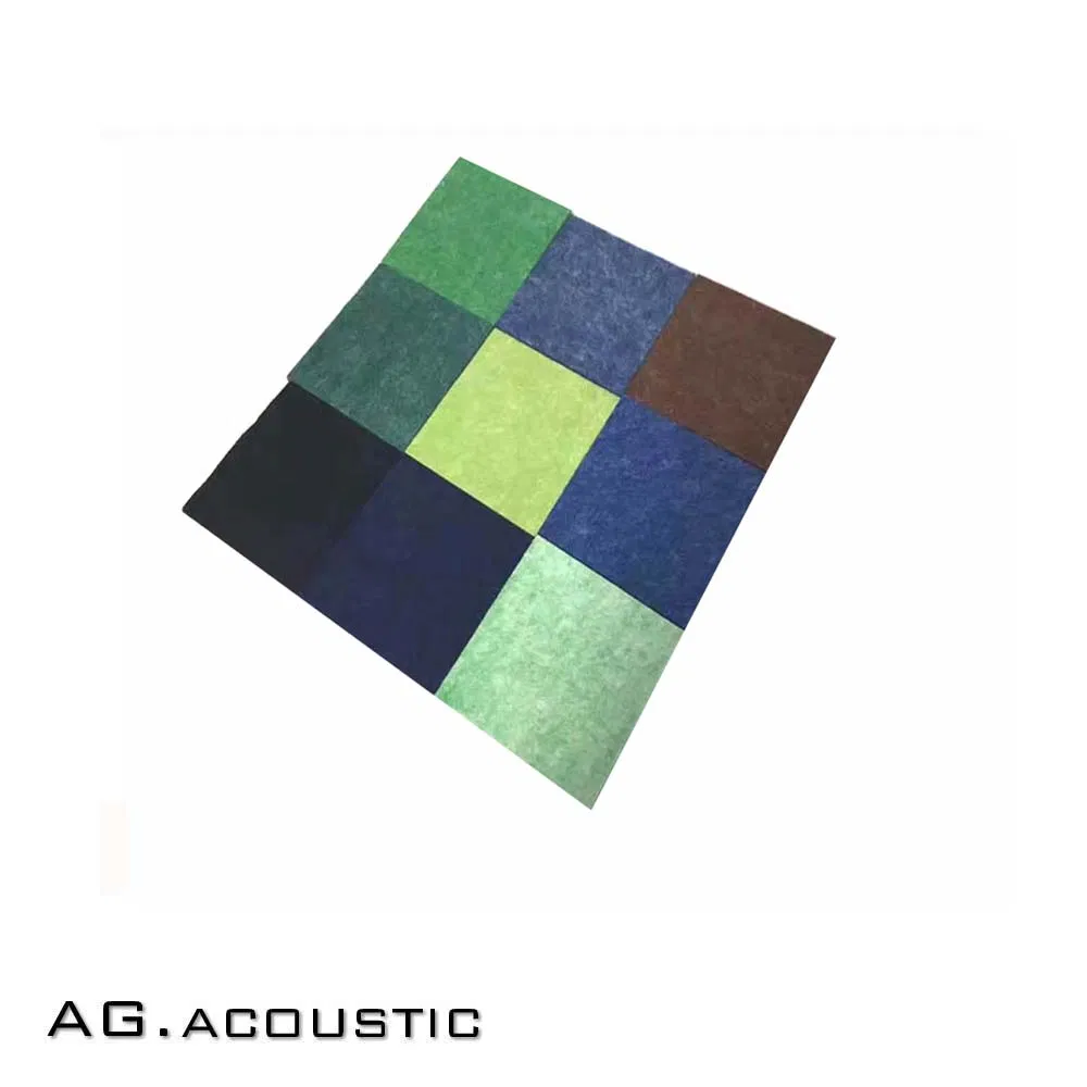 AG. Acoustic Sound Absorbing Material Thickness 24mm Polyester Fibre Pet Acoustic Panel for Auditorium