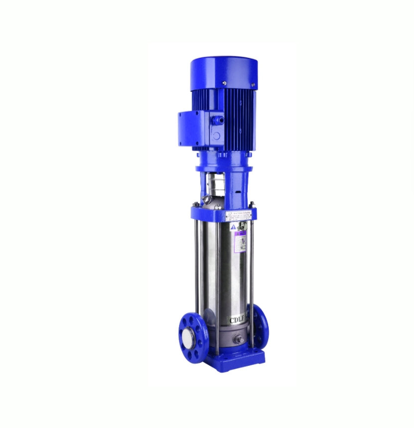 High Pressure Flow Vertical Multistage Centrifugal Stainless Steel Water Supply Booster Pump