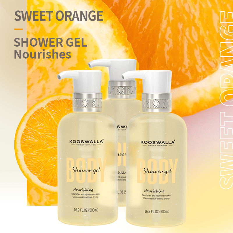 Professional Bath Cream Orange Shower Gel