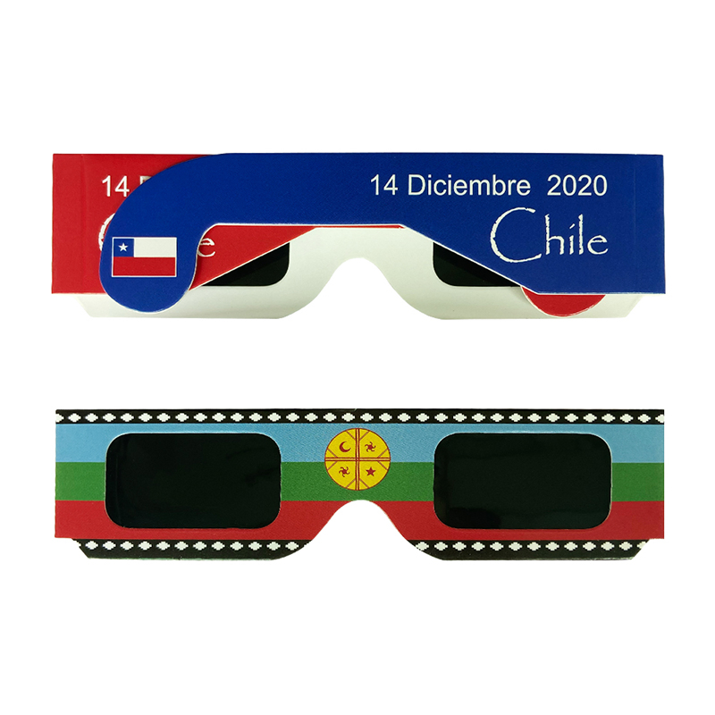 Custom Logo ISO CE Certified Factory Cardboard Solar Eclipse Glasses