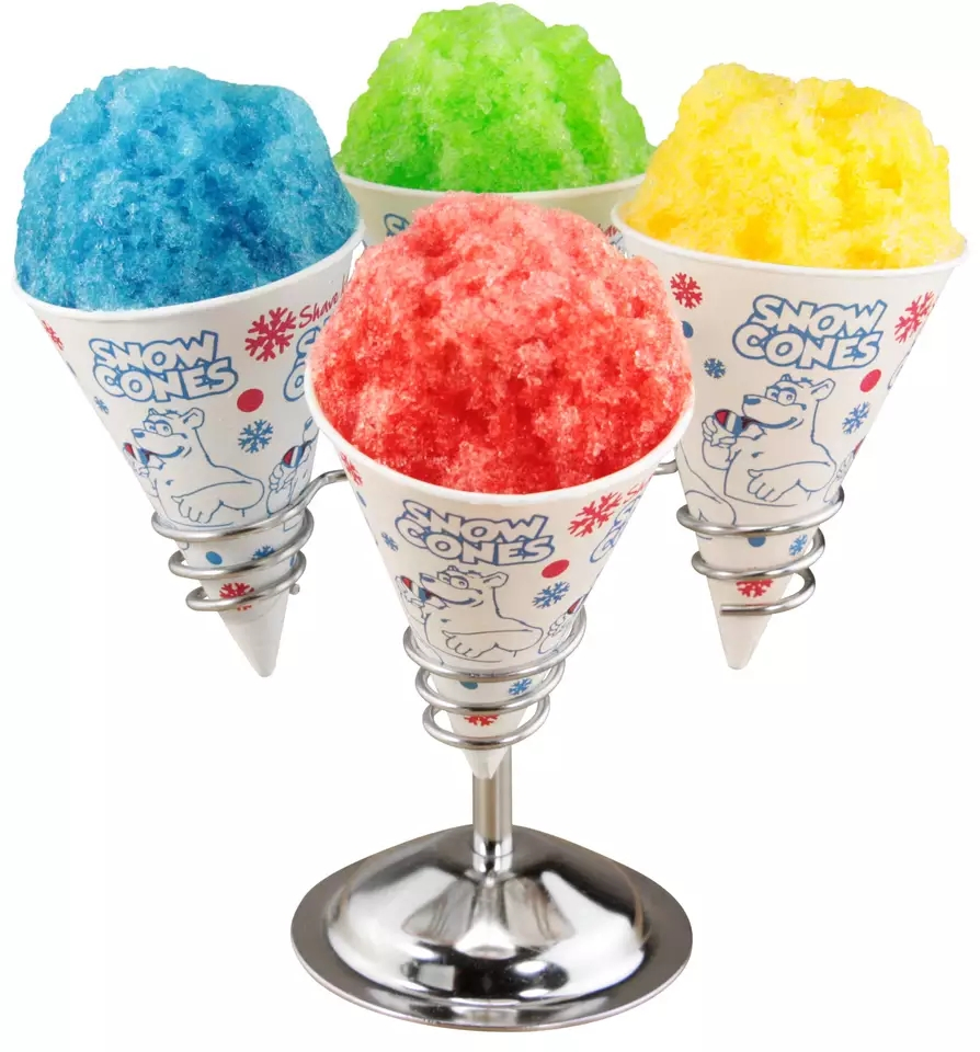 Hyde Disposable 6oz Ice Cream Snow Paper Cone Cup