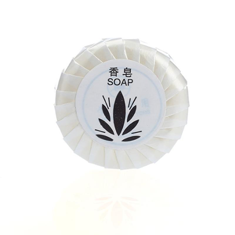 Custom Cheap Round Shape Mini Portable Disposable Natural Hotel Bath Soap