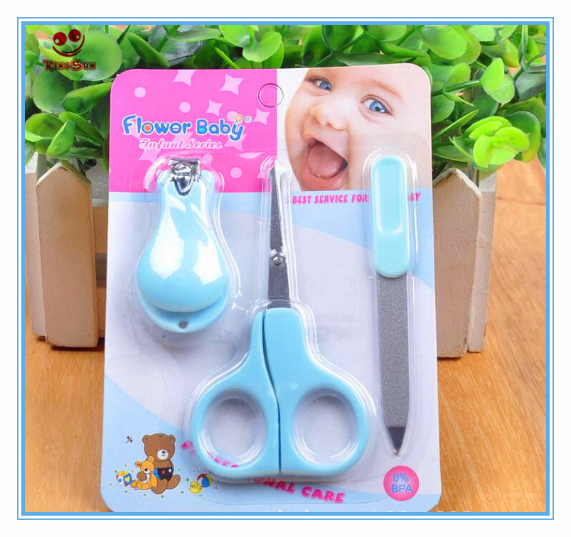 Baby Nail Scissors Stainless Steel Nail Clippers Manicure Set
