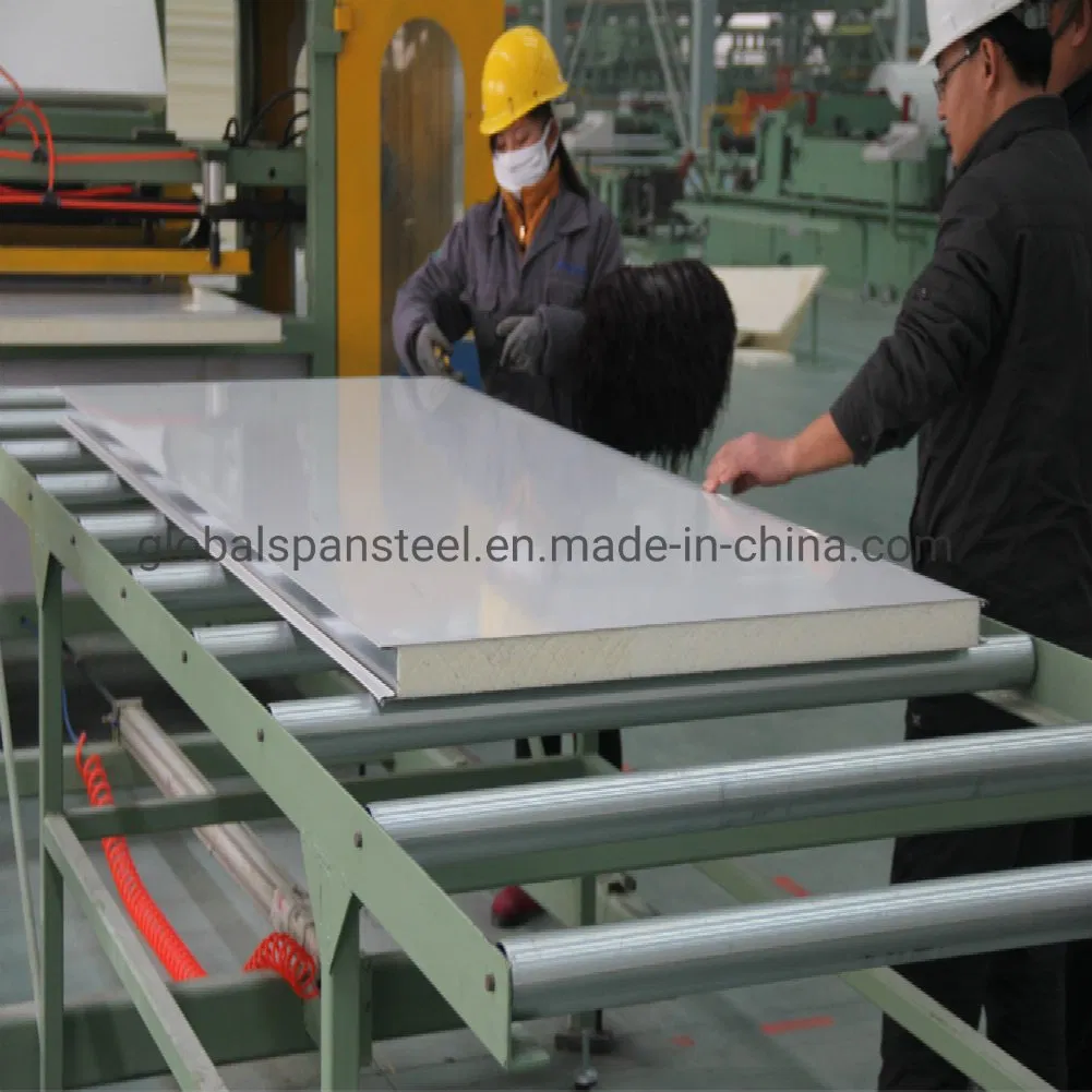 Fast Installation Heat Insulation SIP EPS Sandwich Panel Polystyrene Sandwich Panel Building