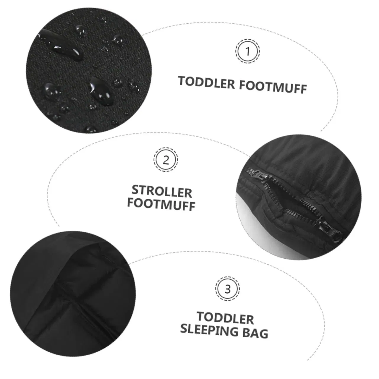 Hot Sale Newborns Toddler Sleep Sacks Stroller Warm Adjustable Baby Bunting Bag