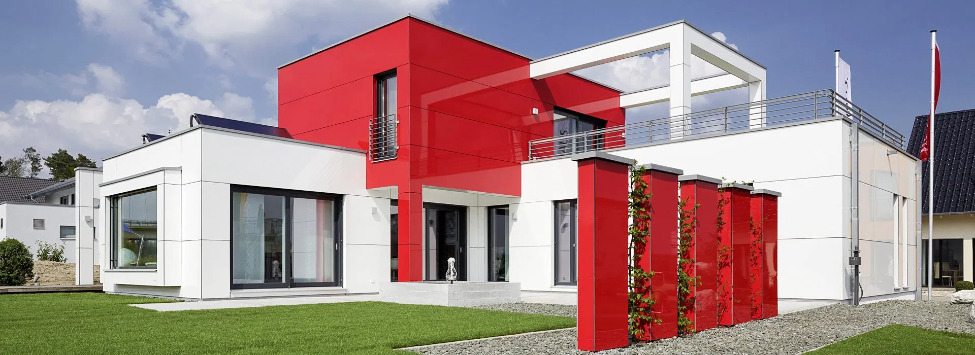 Алюминиевые композитные панели PE PVDF для фасада