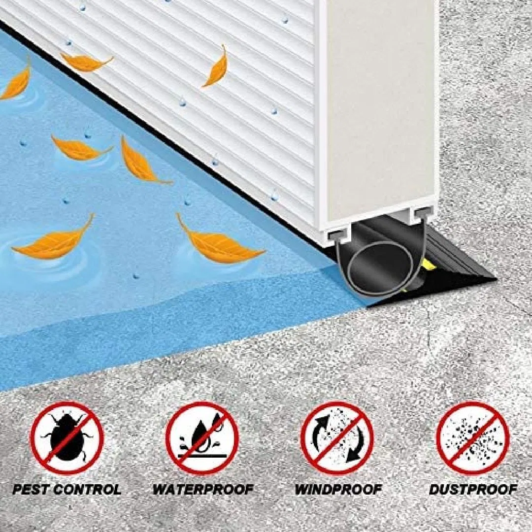 Garage Door Bottom Seal Threshold Weatherproof Sealing Strip