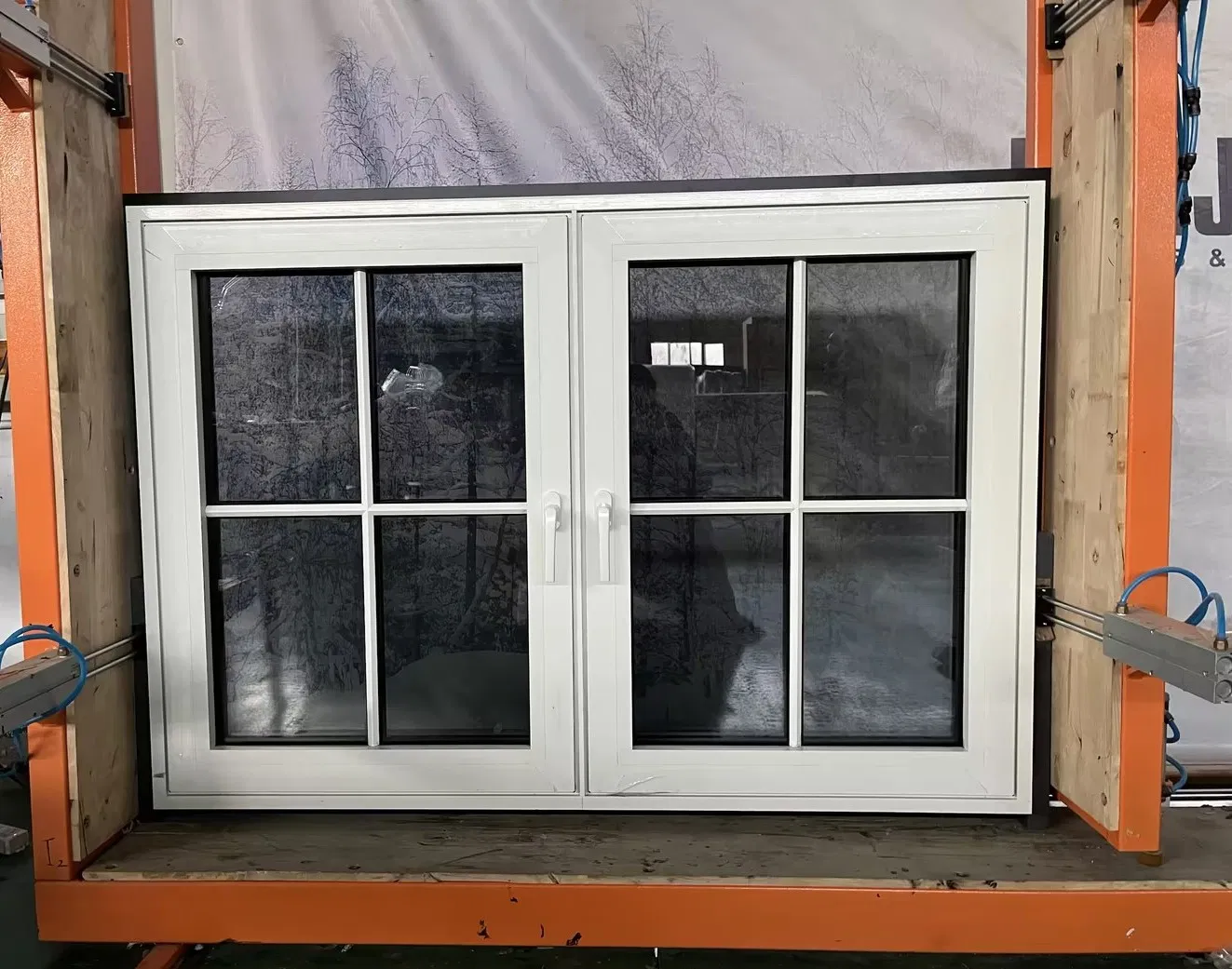 Penjoy North American Standard Thermal Break Aluminum Inward Opening Casement Windows