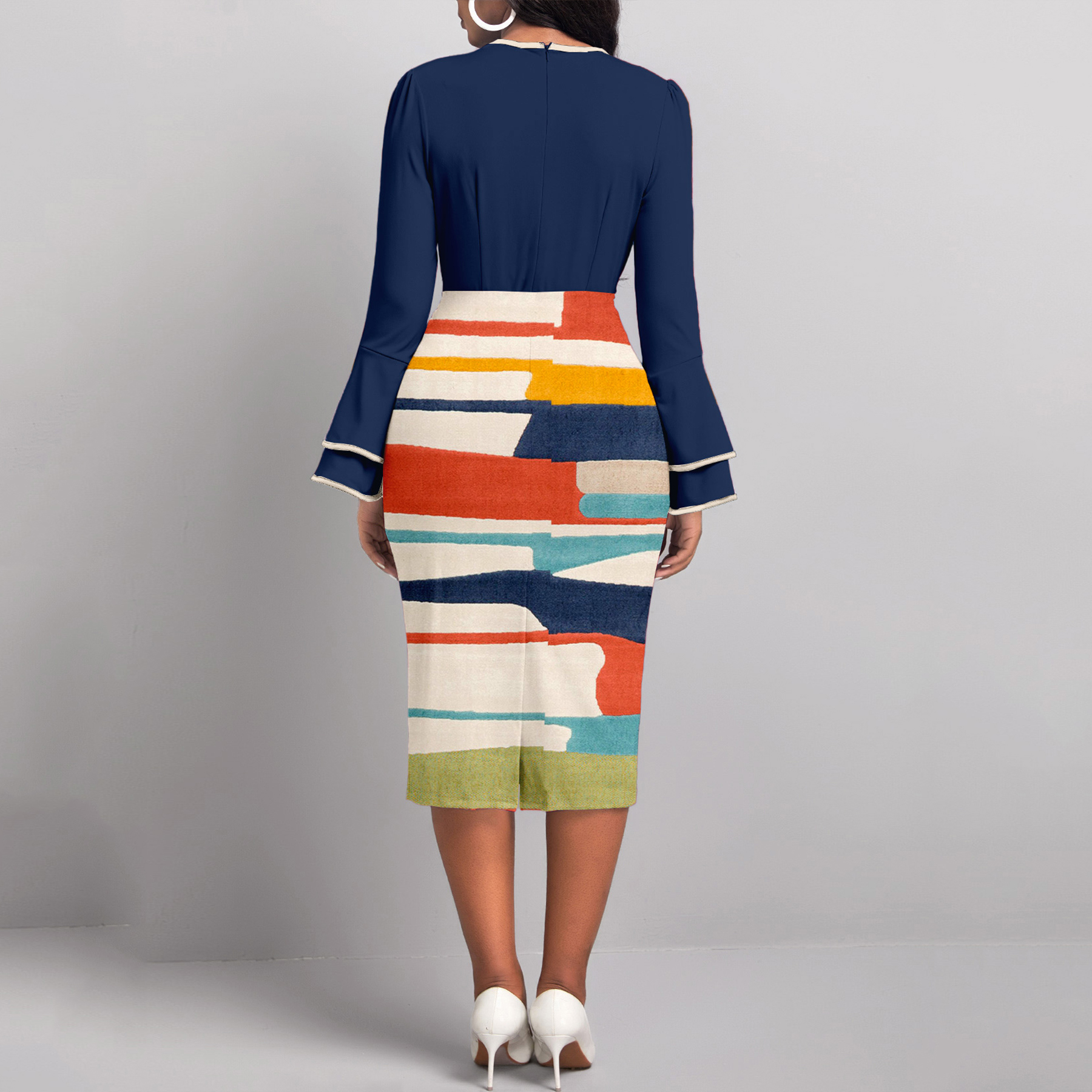 Платье женское винтажное американский стиль