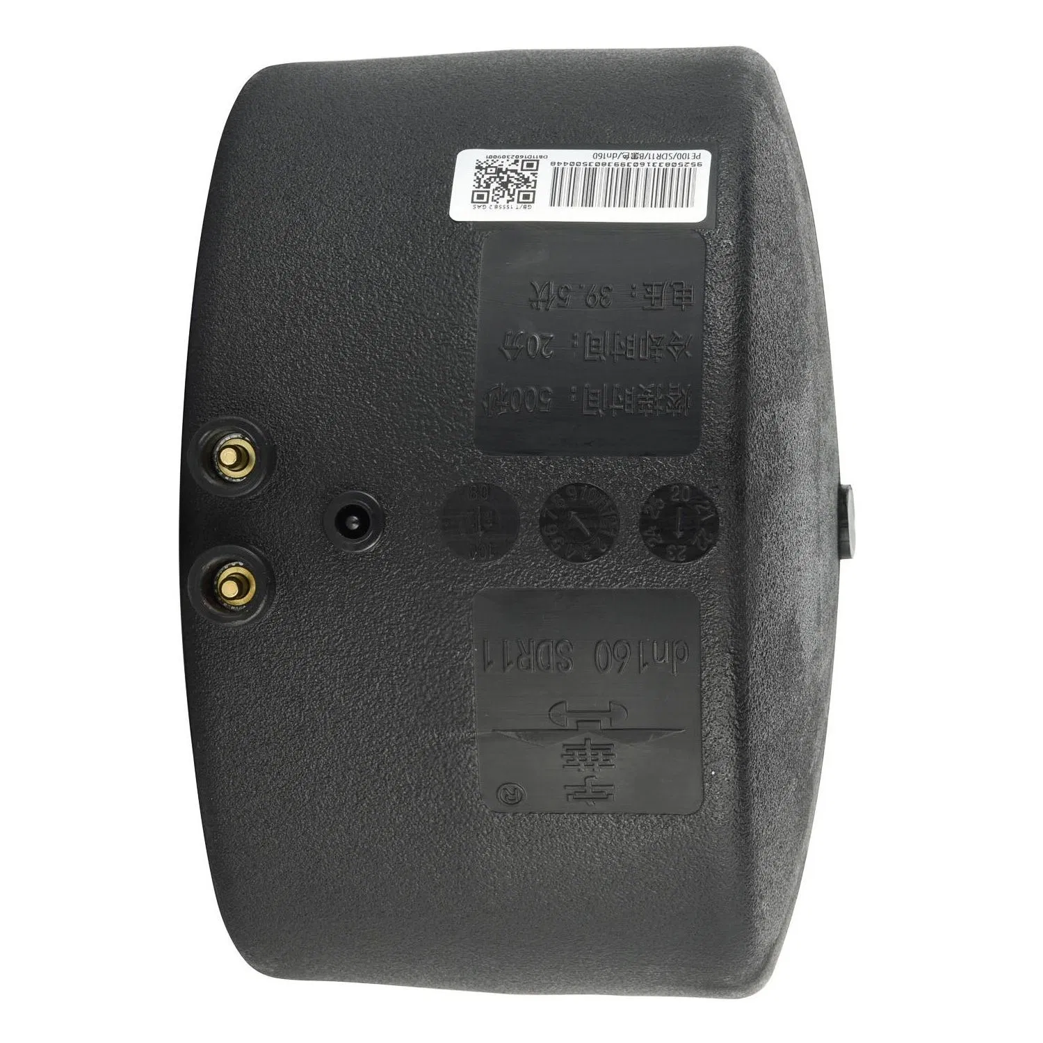 HDPE Electrofusion Fittings Electrofusion End Cap for Gas or Water