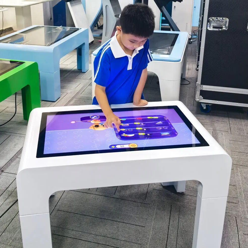 In Stock 32 Inch White Waterproof LCD Android Game Touch Screen Table