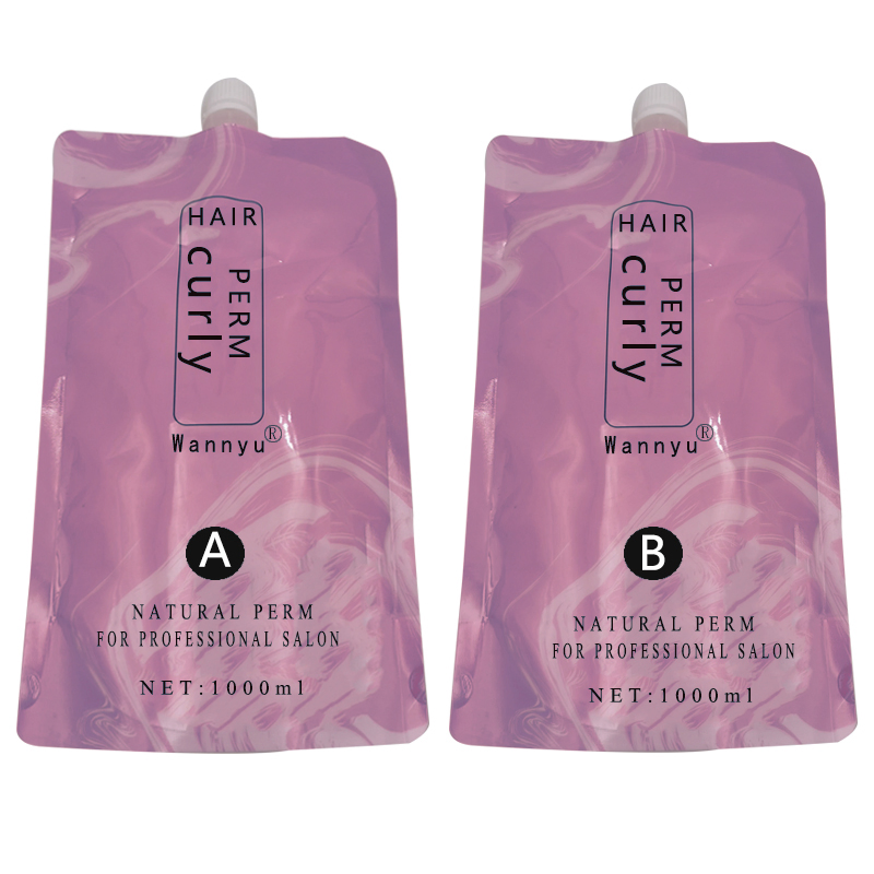 Fragrant Long Lasting Curly Effect 2 in 1 Formula Keratin Hair Perm