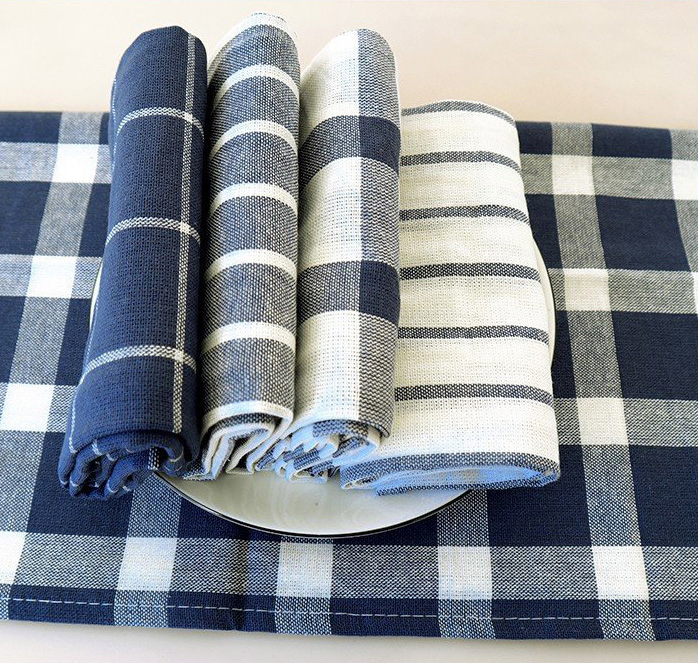 2024 Printed Factory Price Fashion High Quality Wholesale Custom Linen Kitchen Cotton Tea Towel