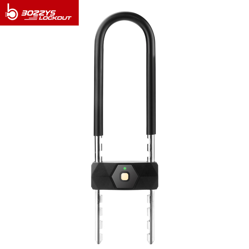 High Security Bluetooth Fingerprint APP U Lock Glass Door Smart Password Lock