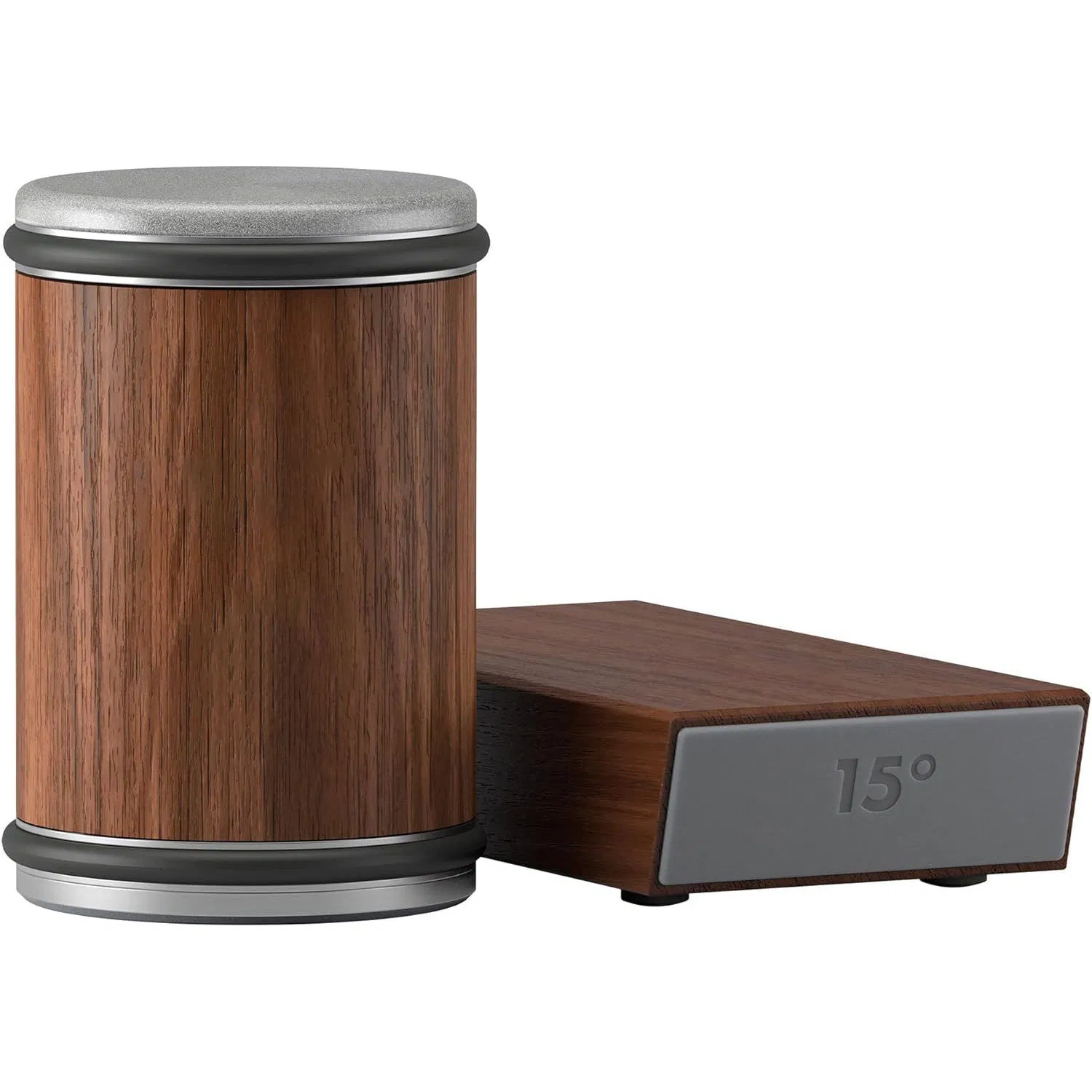 Original Magnetic Rolling Knife Sharpener Kit Grinding Discs 10000 Adjustable 15 & 20 Degree Tumbler Rolling Knife Sharpener for Kitchen Knives / Pocket Knives