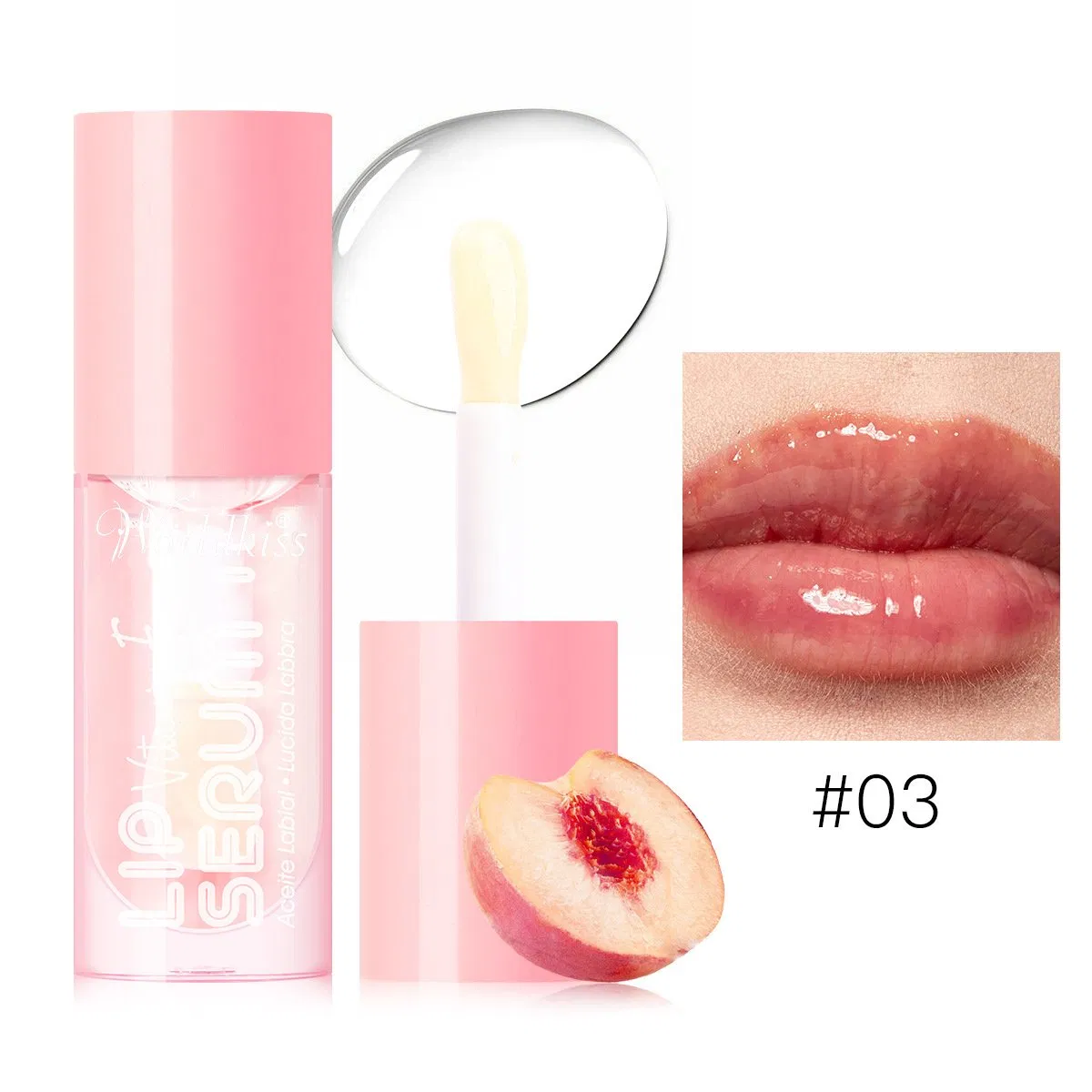 Cross-Border in-Stock Bestseller: 6-Color Lip Gloss & Balm, Moisturizing, Nourishing & Luminous